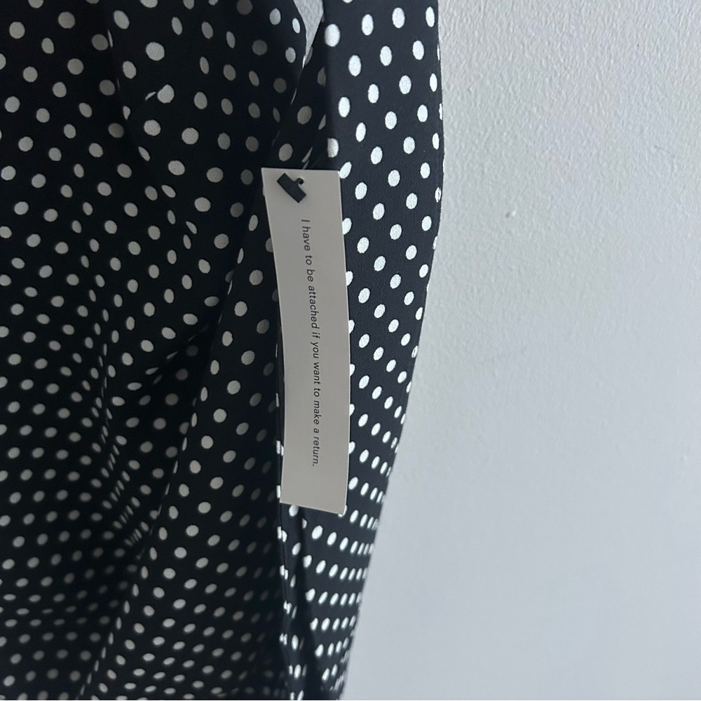 SOLD—NWT Reformation Avielle Dress in Polka Dot - Picture 5 of 8